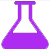 An icon of a laboratory beaker.