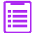 An icon of a clipboard with lines.