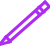 An icon of a pencil.